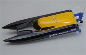 B-JS-9302BR/2.4 Joysway Sea Rider Catamaran – Black inc 2.4ghz Radio
